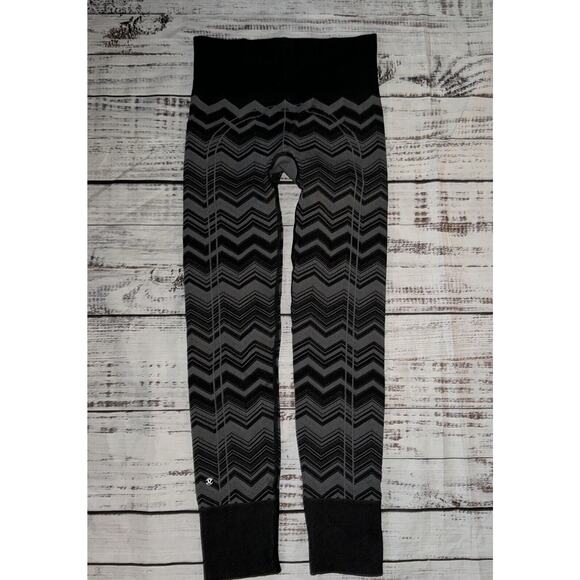 Lululemon Women’s Ebb To Street Seamless Chevron Tights Size 4 - Picture 1 of 5